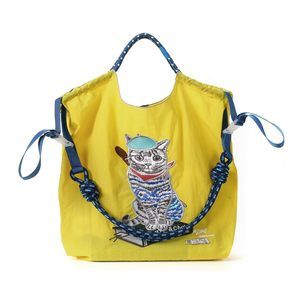 Personalized Nylon Tote Bag - Birthday Gift, Crossbody Shoulder Bag :<